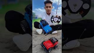 Amar new red ️ and blue  2 vector Jeep unboxing