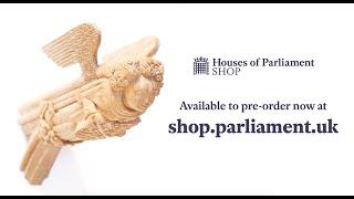 Hand-Carved Westminster Hall Angel Sculptures