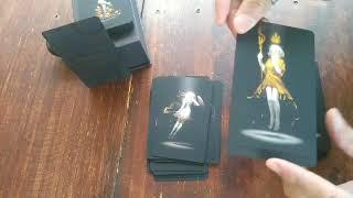 True Black Tarot unboxing en español