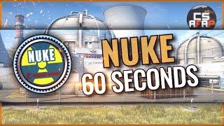 NUKE in 60 seconds (T-side smokes as fast as possible) | CS afap