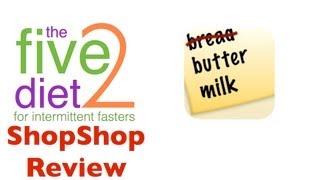 The Five2Diet ShopShop Shopping List Review A Must Have App for all You Dieters!