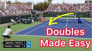 How To Win Easy Points In Doubles (Tennis Strategy Explained)