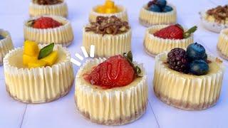  ¿Buscas un postre fácil para VENDER? Los Mini Cheesecakes NO FALLAN haz esta receta rápida