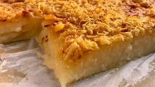 Extra CHEESY & CREAMY Cassava Cake | Easy Recipe