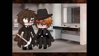 Chuuya helps dazai cut then have steamy homosexual thrusdts #chuuya #dazai #bungostray #bsd #sad