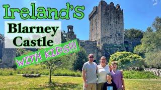 BLARNEY CASTLE in IRELAND!  Kissing the Blarney Stone and Irish Folk Lore!