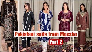 PAKISTANI VELVET Suit Sets Haul || Itna Sasta  | Shilpa Chaudhary