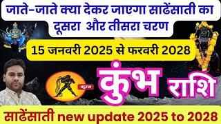  कुंभ राशि शनि साढ़ेसाती 2025 -2028 | Kumbh Rashi Shani sadhesati new update | Aquarius horoscope