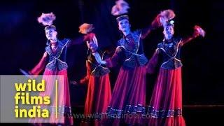 'Gakku' Dance Trope of Kazakhstan performs in India