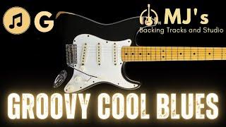 Groovy Cool Blues in G | 100 bpm | Guitar Backing Track