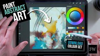 How to make digital abstract art - PRO TIPS