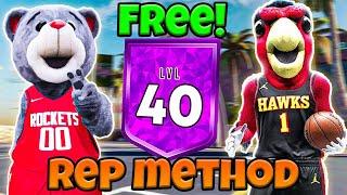 HOW TO HIT LEVEL 40 IN A COUPLE HOURS FOR FREE IN NBA 2K24!