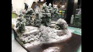 How To Use Realistic Snow Effects Part 5 diorama build