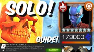 CGR Solos Nebula! - Winter of Woe - Size M & Off. Burst - Marvel Contest of Champions