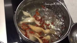 Pork soup with dried yam(Huai san) |Chinese recipe |easy to cook