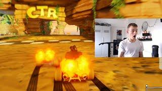 CTR Developer Time Trials - Part 7. Crash Cove.. Pain.