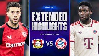 Bayer Leverkusen vs. Bayern: Extended Highlights | UCL Round of 16 Leg 2 | CBS Sports Golazo