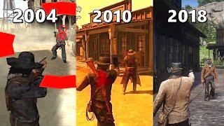 RDR2 - Evolution of the Dead Eye in Red Dead games