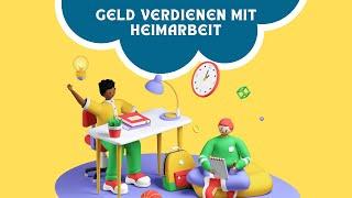 Geld verdienen mit Heimarbeit ║ bei freier Zeiteinteilung ║ 100% seriös