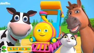 Farm Animals Song, Nursery Rhymes & More Kids Learning Cartoon Videos