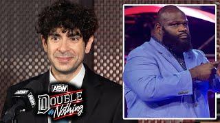 Tony Khan On Mark Henry's Contract, Darby Allin's Health, AEW Double Or Nothing Media Call