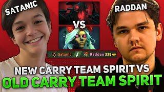 NEW CARRY TEAM SPIRIT - SATANIC vs OLD CARRY TEAM SPIRIT YATORO (RADDAN)