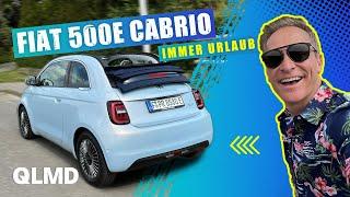 Fiat 500e Cabrio | Immer Urlaub ️ Ikone als Elektroauto | Matthias Malmedie