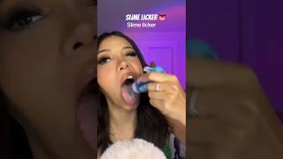 #asmr #slime #licker