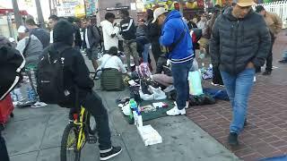 Vendors still line 24th Street and Mission Plaza (August 3, 2024)