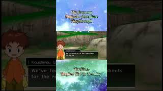 Awkward Conversation #digimon #digimonadventure #psp #videogame #shorts