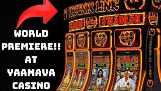 FIRST TIME PLAYING THE NEW PHOENIX LINK SLOT MACHINES! YAAMAVA CASINO