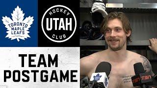 Maple Leafs Media Availability | Postgame at Utah Hockey Club | March 10, 2025