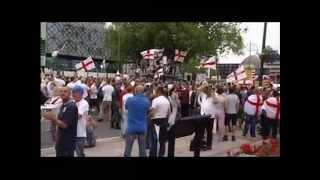 Birmingham: EDL demonstration in the city (Jul 2013)