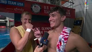 Greg Duncan and Tyler Downs on Paris 2024 | U.S. Olympic Diving Trials