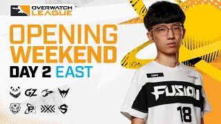 Overwatch League 2021 Season | Opening Weekend | Day 2 — East