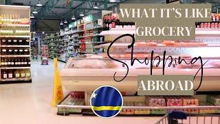 Grocery Shopping Vlog Abroad in Curacao  + Cost