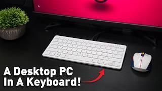 This Keyboard Is Actually A Desktop PC, And Its Awesome!