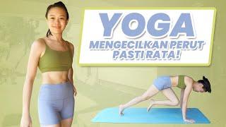 YOGA MENGECILKAN PERUT, PASTI RATA !!