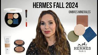 Tutorial! HERMES | D' HERMES OMBRES MINERALES | Fall 2024 | Limited Edition | Luxury Makeup