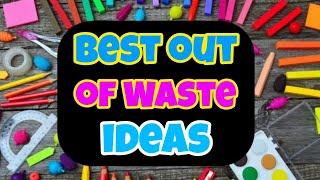 4 Best out of waste craft ideas/DIY Best Craft Idea/Best reuse idea/diy art and craft