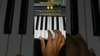 How to Play Popular Makossa Notes on Keyboard #makossa #shorts