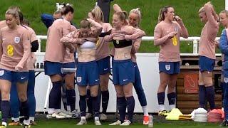 England Women train at St George's Park ahead of Sweden Euro 2025 qualifier