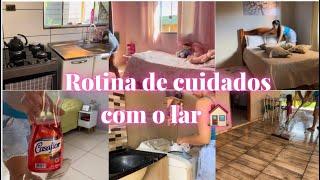 CUIDANDO DO LAR  LIMPEZA E ORGANIZAÇÃO DIÁRIA DA CASA!