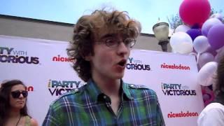 Mikey Reid at the iParty with Victorious Premiere!