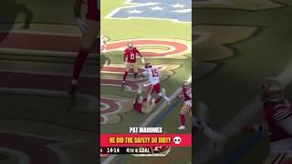 Patrick Mahomes TRUCK STICKS Malik Mustapha for TD 