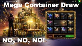 WoT Blitz Mega Container Draw - I tried it once again and it still SCAM! + Bonus - Opening Boxes!