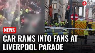 Car Ploughs Into Crowd During Liverpool Title Parade; One Detained, Emergency Response Underway