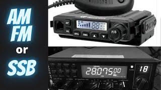 Pay the extra for a SSB radio or stick with AM / FM.