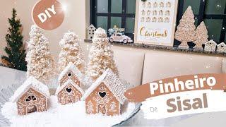 PINHEIRO DE SISAL | PINHEIRO DE NATAL | NATAL BOHO | DECORAÇÃO DE NATAL |CHRISTMAS DECOR | DIY