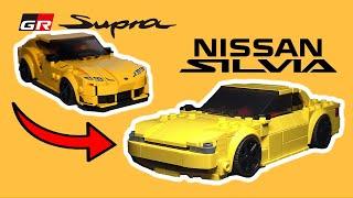 76901 Nissan Silvia S14 - Lego Speed Champions Alternative MOC Tutorial